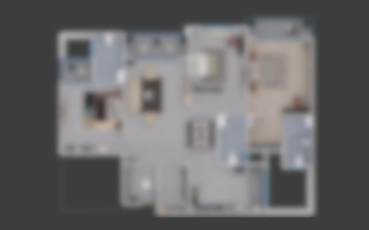 3 BHK Floor Plan NIBM Pune